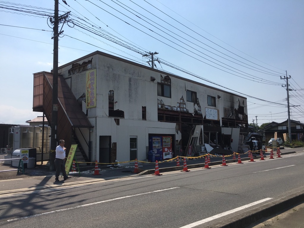 火災 中津市三光の 総本家もり山 三光本店 ガス爆発 火災 ジモッシュ 地元をダッシュするニュースサイト ジモッシュ