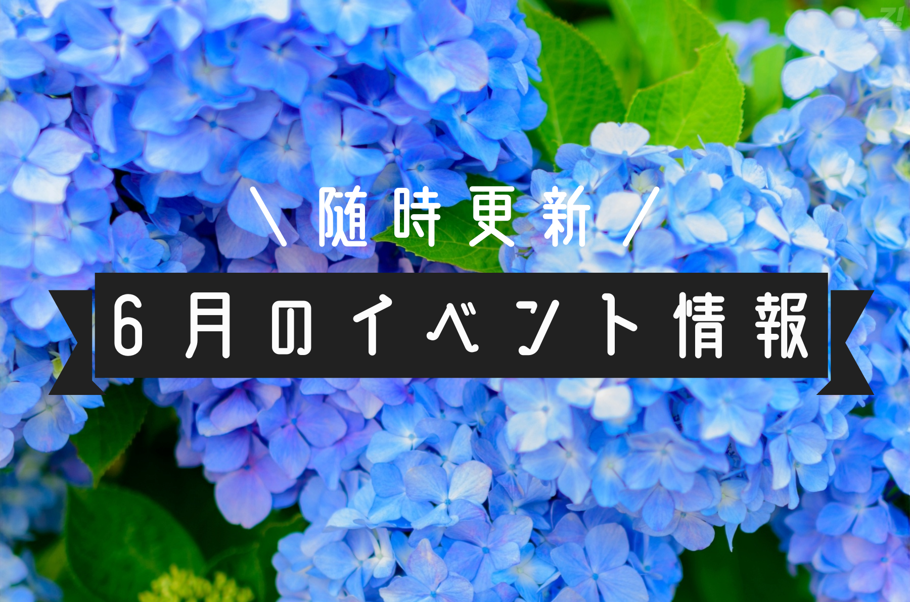 6月のイベント情報まとめ